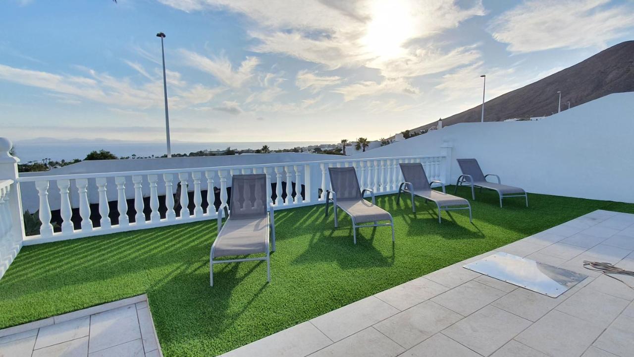 Stunning Sea View Villa With 6 Bedrooms & Heated Pool - Villa Renaissance Playa Blanca  Luaran gambar