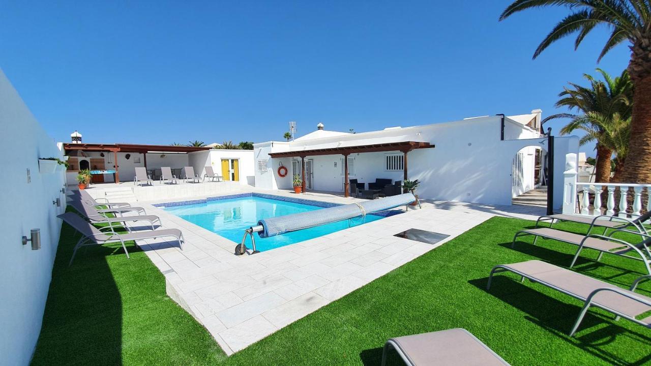 Stunning Sea View Villa With 6 Bedrooms & Heated Pool - Villa Renaissance Playa Blanca  Luaran gambar