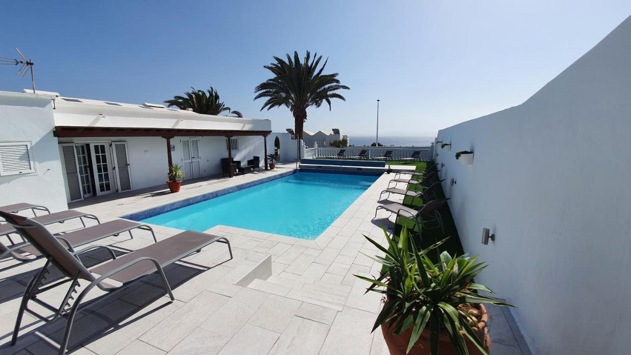 Stunning Sea View Villa With 6 Bedrooms & Heated Pool - Villa Renaissance Playa Blanca  Luaran gambar