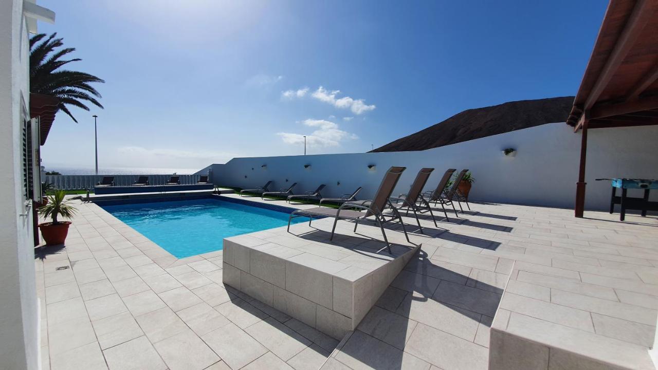 Stunning Sea View Villa With 6 Bedrooms & Heated Pool - Villa Renaissance Playa Blanca  Luaran gambar